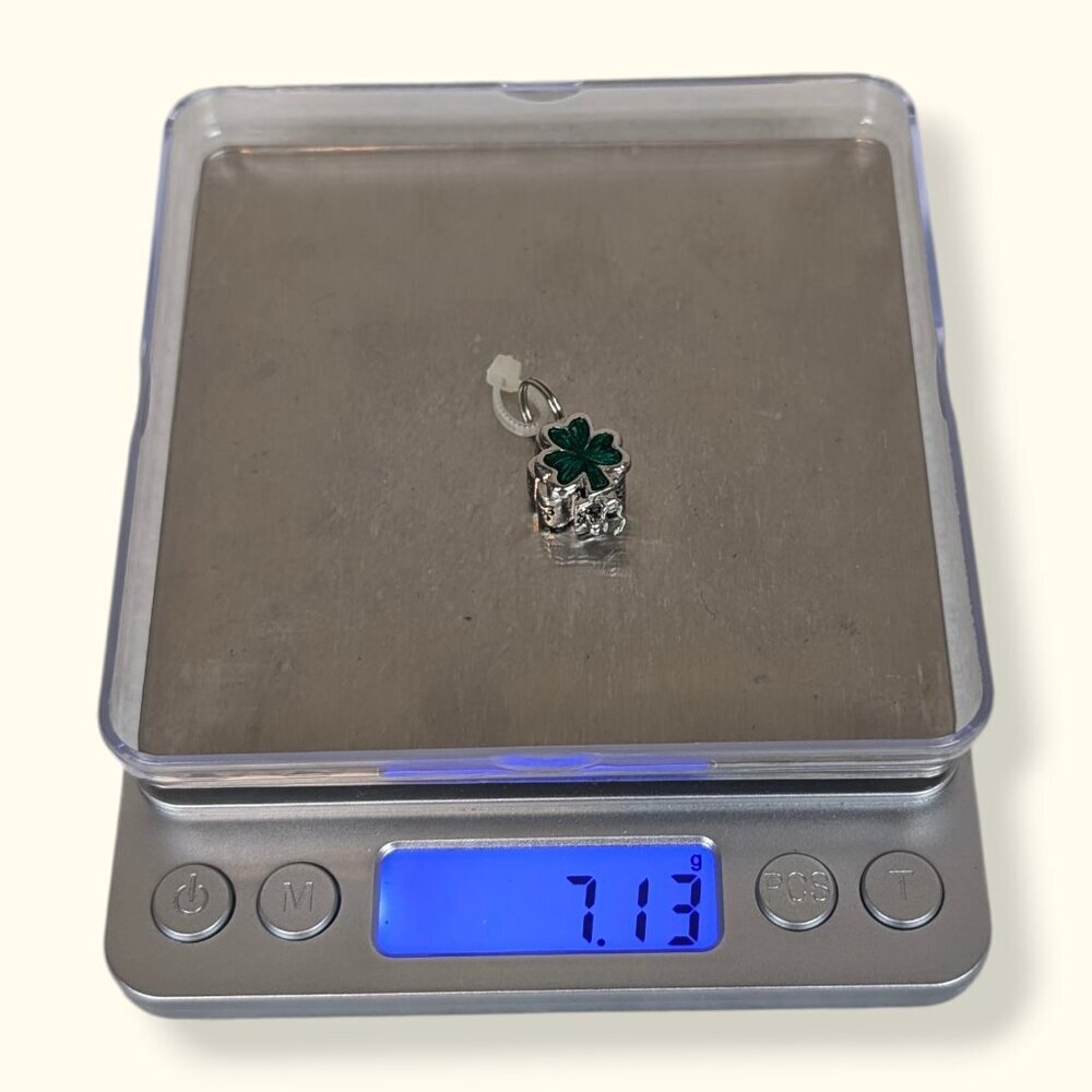(2/$20) Enamel Shamrock Charm Capsule - Picture 6 of 6